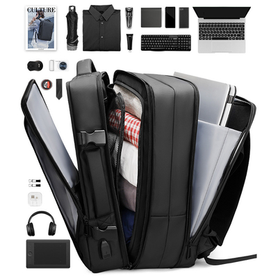 Laptop van polyesteroxford Lichtgewichtlaptop van USB 17inch van Rugzakmensen Zak