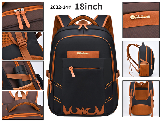 Nylon Bedrijfs Toevallige Rugzak Waterdichte Student School 18 Duimlaptop Rugzak