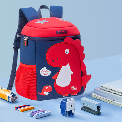 Van de Kleuterschoolmochila van de peuter 3D Dinosaurus Leuke het Beeldverhaalrugzak voor Jongensmeisjes