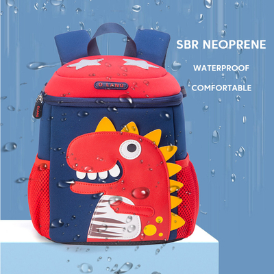 Van de Rugzakmochila van kleuterschool de Waterdichte Jonge geitjes van het de Dinosaurus 3D Leuke Beeldverhaal Peuter Bookbag