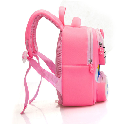 OEM 3D Cat Children Backpacks Kindergarten Schoolbag Rugzak van Kinderen Dierlijke Jonge geitjes