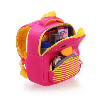 3D CuteWaterproof-Schooltassen van de de Rugzakvogel van de Kinderenschool voor Jonge geitjesjongens