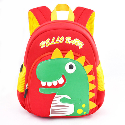 2 van de Kleuterschoolschooltassen van de groottepeuter van de Dinosauruskinderen de Rugzak 3D Beeldverhaal