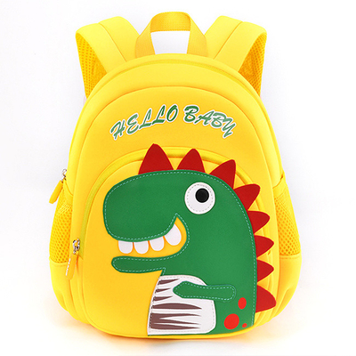 2 van de Kleuterschoolschooltassen van de groottepeuter van de Dinosauruskinderen de Rugzak 3D Beeldverhaal