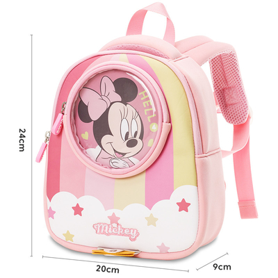 Van de Kleuterschoolkinderen van Minniemickey waterproof kids backpack disney Anti Verloren Mochila