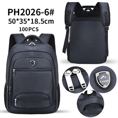 De digitale Waterdichte Reislaptop Student School Backpacks van de Rugzakpolyester