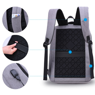 Laptop USB die Reiszak 15.6Inch laden maakt Antidief Back Pack waterdicht