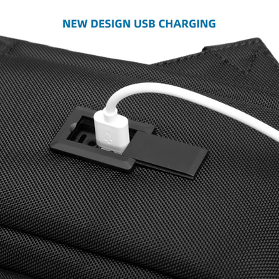 FCS-Bedrijfslaptop Rugzak USB die de Reiszaken van Mensen Toevallige Rugzak laden
