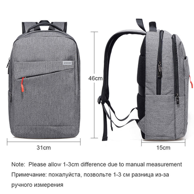 De multifunctionele Rugzak van het 15,6 Duimlaptop Rugzakmannen Vrouwen Uitstekende Toevallige Canvas