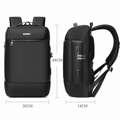De Grote Capaciteit Nylon 15.6inch van antidiefbusiness laptop backpack