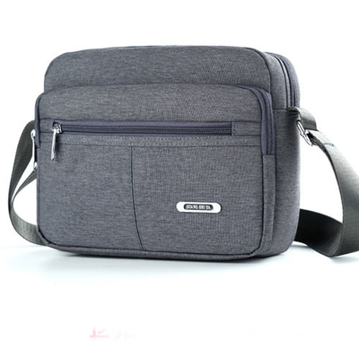 Boodschapper Bag Solid Buckle MultiPocket van de canvas de Toevallige Schouder