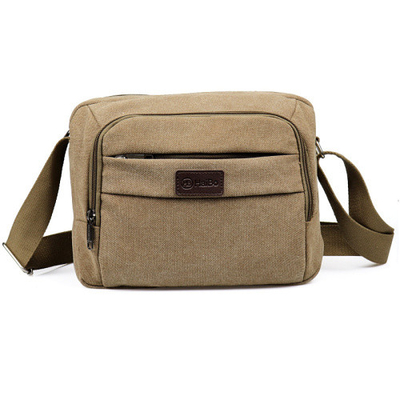 Van de Boodschappersbag casual portable van het gesp Stevige Uitstekende Canvas de Schouderzak