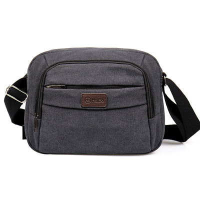 Van de Boodschappersbag casual portable van het gesp Stevige Uitstekende Canvas de Schouderzak