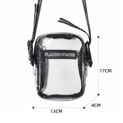 ODM van de Manierfanny pack van plaatsengezichten de Duidelijke Zijzak van pvc