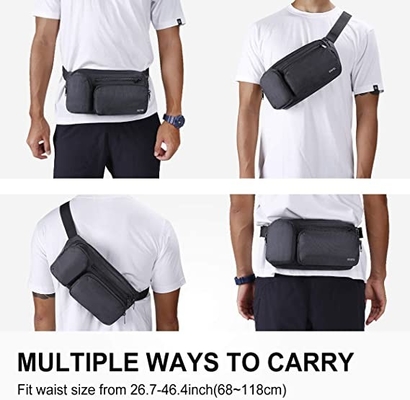 De grote Wandeling van Fanny Pack Multiple Pockets For van de Capaciteitsmanier