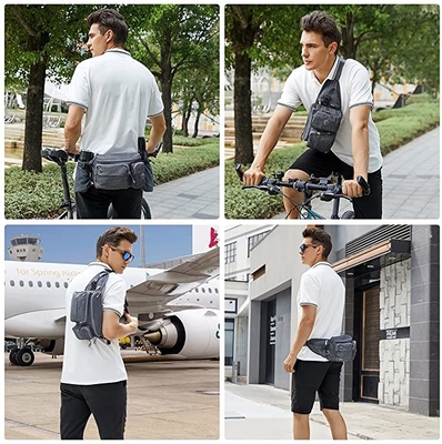 Bum Dog Walking Bag Running-Taillezak voor Wandeling het Cirkelen