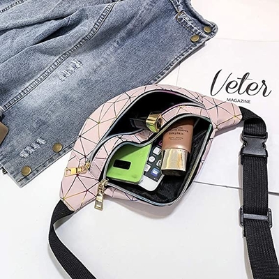 Pu Pak 3 van Leerbum waist bag festival fanny Waterdichte Pitzakken