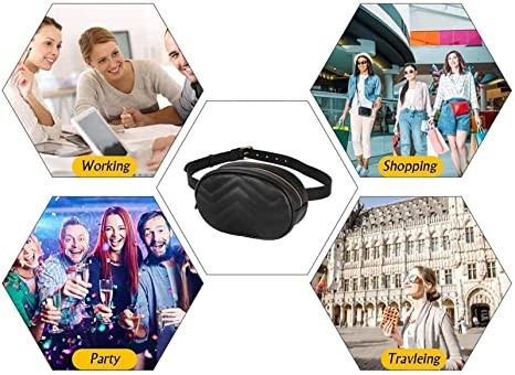 Kruis - Zak van de het Leer de Waterdichte Riem van Fanny Pack Pu van de lichaamsmanier