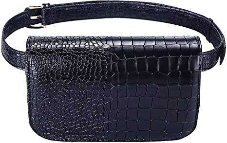 Krokodil Klein Kruis - lichaam Fanny Pack Pu Leather Purses met de Zakken van de Celtelefoon