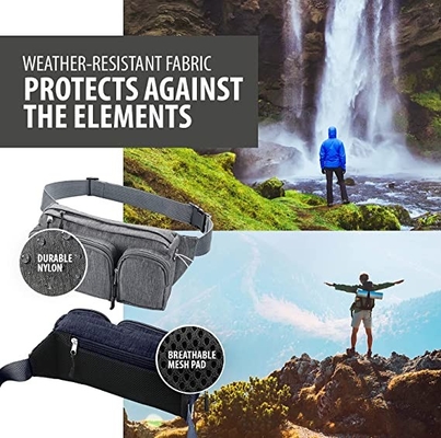 6 de Zak van Fanny Pack Hiking Cute Waist van de zakkenmanier