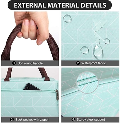 Oxford Geïsoleerd Tote Bag Resuable Shopping Bag Waterdicht voor Vrouwenmannen