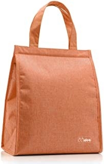 Canvas Zachte Opgeruimde Opvouwbare Koelere Waterdichte Geïsoleerde Volwassen Lunch Tote Bag