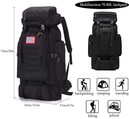 70l het kamperen de Rugzak Waterdichte Reis Daypack van Molle van de Wandelingsrugzak
