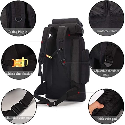70l het kamperen de Rugzak Waterdichte Reis Daypack van Molle van de Wandelingsrugzak