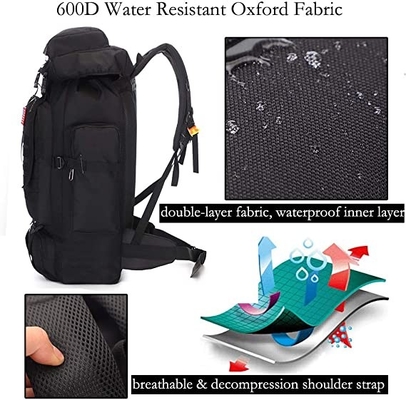 70l het kamperen de Rugzak Waterdichte Reis Daypack van Molle van de Wandelingsrugzak