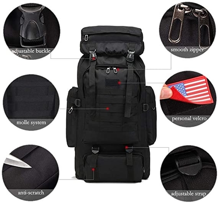 70l het kamperen de Rugzak Waterdichte Reis Daypack van Molle van de Wandelingsrugzak