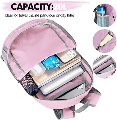 ODM Openlucht Vouwbare het Water Bestand 20l Packable Rugzak van de Wandelingsrugzak