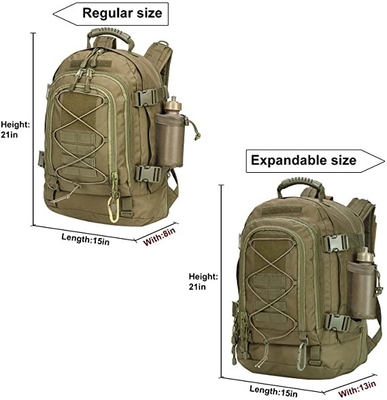 Het uitzetbare het Kamperen van 60l Tactische Militaire Materiaal van Rugzakoxford