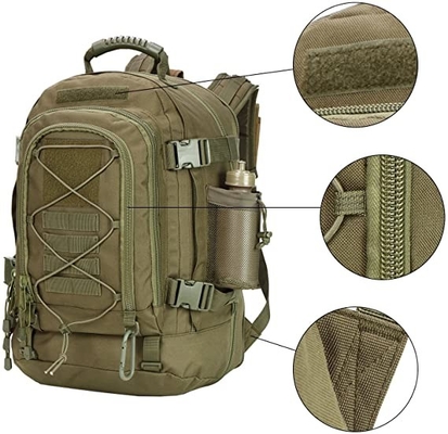 Het uitzetbare het Kamperen van 60l Tactische Militaire Materiaal van Rugzakoxford
