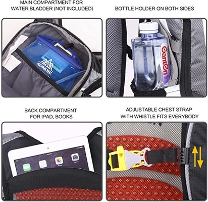 18l cirkelende Fiets Openlucht Wandelingsrugzak Daypack voor Openluchtreis