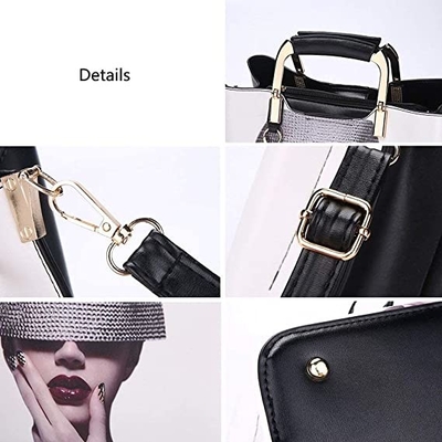 Van de de Luxehandtas van hoogste Handvatvrouwen van de de Schooltasschouder de Damesleer Tote Bags